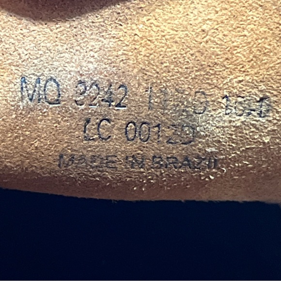 Polo Ralph Lauren men’s 11D BROWN Cowhide LEATHER Lace-Up Chukka Boots,  BRAZIL - Picture 9 of 16